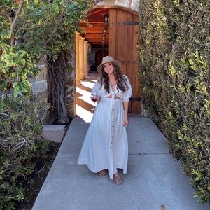 Free people string of hearts maxi